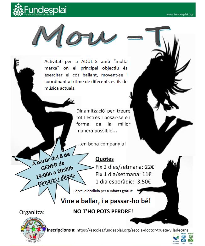 NOSALTRES POSEM L’ACOLLIDA, TU LES GANES DE BALLAR!!!