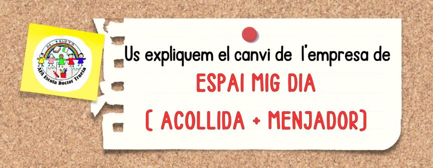 CANVIS ESPAI MIG DIA 26/27