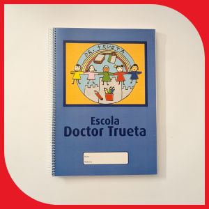 Libreta de 80 fulls BLAVA