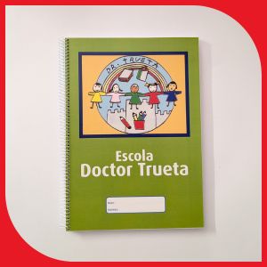 Libreta de 80 fulls VERDA