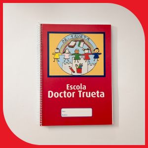 Libreta de 80 fulls VERMELLA