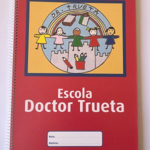 Libreta de 80 fulls (vermella)